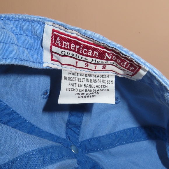 American Needle |  Los Angeles Dodgers MLB Hat Cap Strapback Blue Vintage - Picture 3 of 7